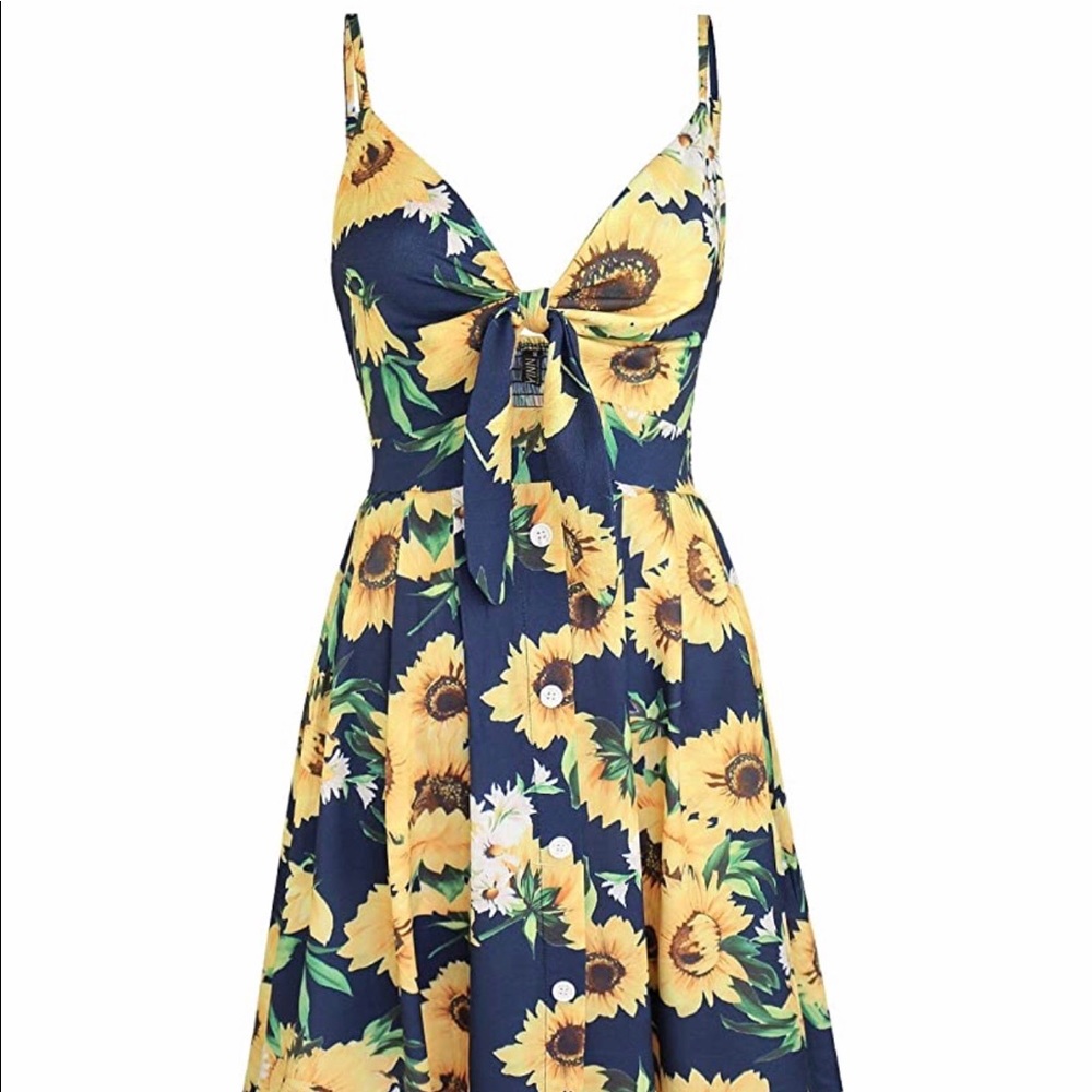 🌻Sunflower Midi Dress🌻 - Picture 2 of 5